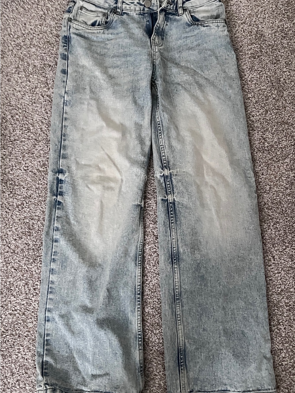 Urban Planet Light Blue Wide Leg Jeans